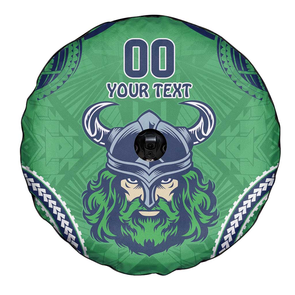 Raiders Rugby Custom Spare Tire Cover With Polynesian Style