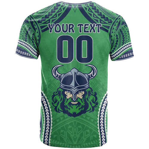 Raiders Rugby Custom T Shirt With Polynesian Style