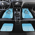 Sharks Rugby Custom Car Mats With Polynesian Style