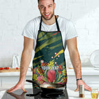 Australian Native Flower Personalised Apron Banksia Nature’s Wild Flame - Aussie Hoodie