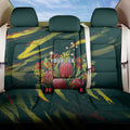 Australian Native Flower Personalised Back Car Seat Cover Banksia Nature’s Wild Flame - Aussie Hoodie