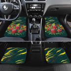 Australian Native Flower Personalised Car Mats Banksia Nature’s Wild Flame - Aussie Hoodie