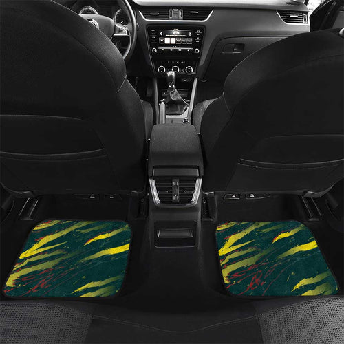 Australian Native Flower Personalised Car Mats Banksia Nature’s Wild Flame - Aussie Hoodie