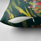 Australian Native Flower Personalised Pillow Cover Banksia Nature’s Wild Flame - Aussie Hoodie