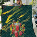 Australian Native Flower Personalised Quilt Banksia Nature’s Wild Flame - Aussie Hoodie