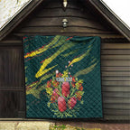 Australian Native Flower Personalised Quilt Banksia Nature’s Wild Flame - Aussie Hoodie