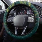 Australian Native Flower Steering Wheel Cover Banksia Nature’s Wild Flame - Aussie Hoodie