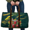 Australian Native Flower Personalised Travel Bag Banksia Nature’s Wild Flame - Aussie Hoodie
