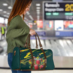 Australian Native Flower Personalised Travel Bag Banksia Nature’s Wild Flame - Aussie Hoodie