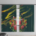 Australian Native Flower Personalised Window Curtain Banksia Nature’s Wild Flame - Aussie Hoodie