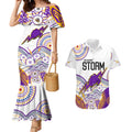 melbourne-storm-2023-couples-matching-mermaid-dress-and-hawaiian-shirt-special-nrl-rugby-indigenous-aboriginal