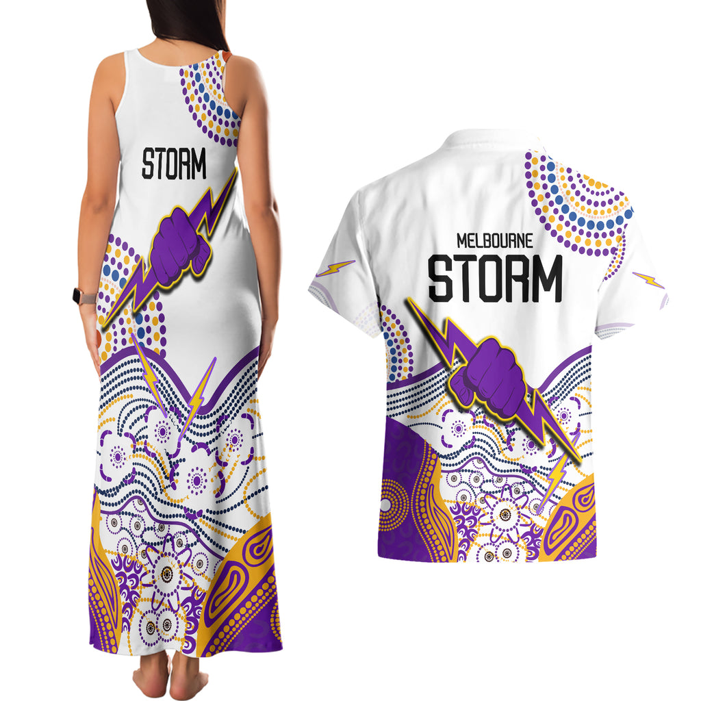 melbourne-storm-2023-couples-matching-tank-maxi-dress-and-hawaiian-shirt-special-nrl-rugby-indigenous-aboriginal