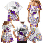 melbourne-storm-2023-family-matching-mermaid-dress-and-hawaiian-shirt-special-nrl-rugby-indigenous-aboriginal