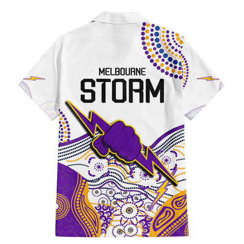 melbourne-storm-2023-family-matching-mermaid-dress-and-hawaiian-shirt-special-nrl-rugby-indigenous-aboriginal