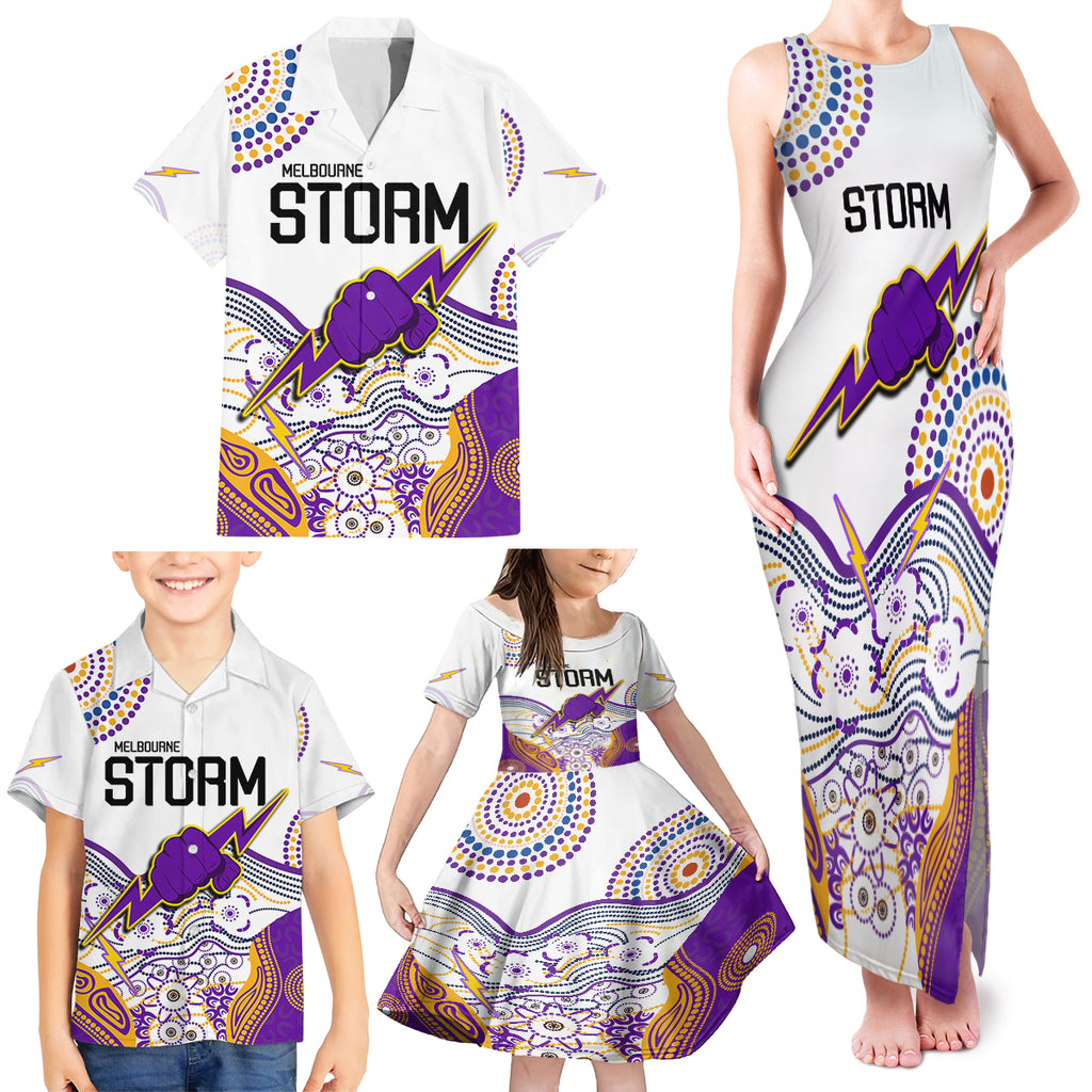 melbourne-storm-2023-family-matching-tank-maxi-dress-and-hawaiian-shirt-special-nrl-rugby-indigenous-aboriginal