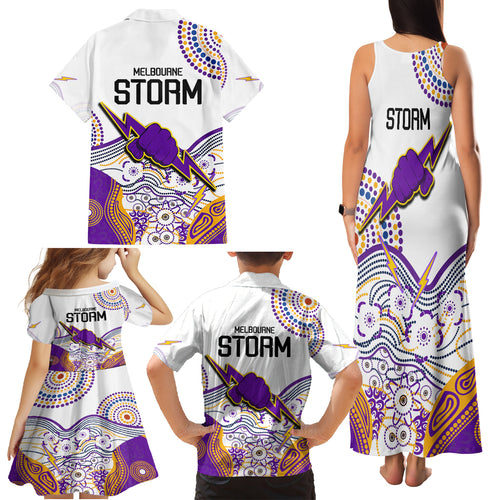 melbourne-storm-2023-family-matching-tank-maxi-dress-and-hawaiian-shirt-special-nrl-rugby-indigenous-aboriginal