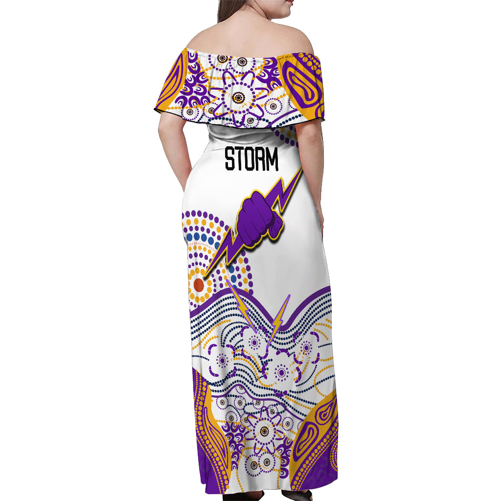 melbourne-storm-2023-off-shoulder-maxi-dress-special-nrl-rugby-indigenous-aboriginal