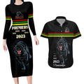 panther-premierships-couples-matching-long-sleeve-bodycon-dress-and-hawaiian-shirt-go-champions-2023-black-simple-style