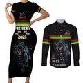 panther-premierships-couples-matching-short-sleeve-bodycon-dress-and-long-sleeve-button-shirts-go-champions-2023-black-simple-style