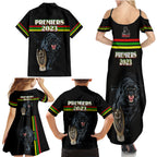 panther-premierships-family-matching-summer-maxi-dress-and-hawaiian-shirt-go-champions-2023-black-simple-style