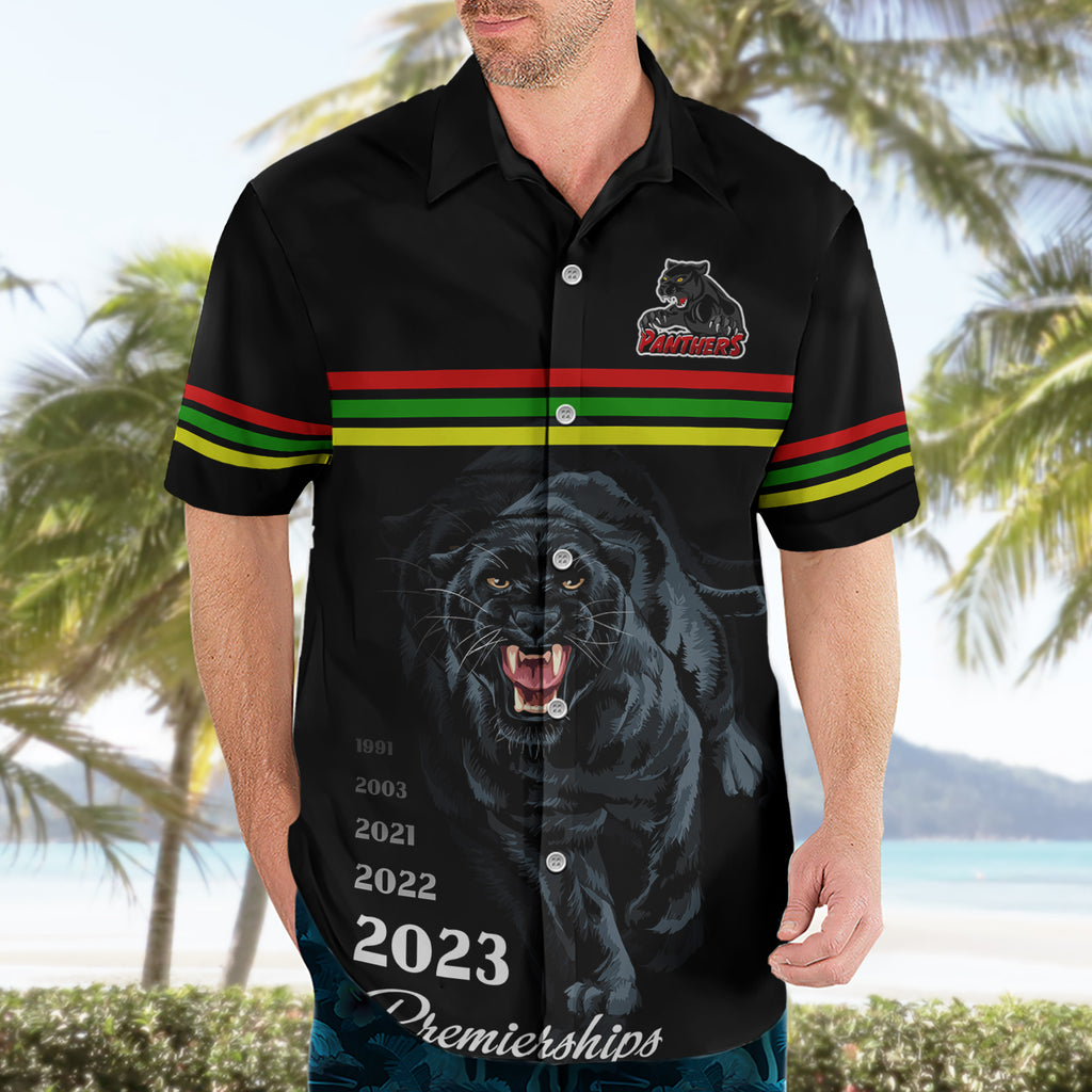 panther-premierships-hawaiian-shirt-go-champions-2023-black-simple-style