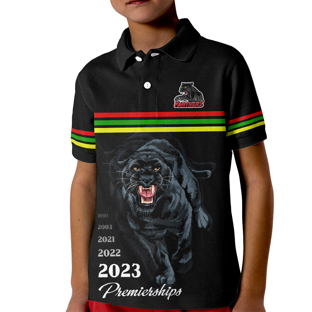 panther-premierships-kid-polo-shirt-go-champions-2023-black-simple-style