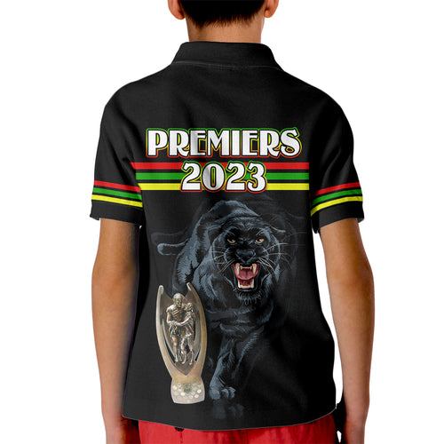 panther-premierships-kid-polo-shirt-go-champions-2023-black-simple-style