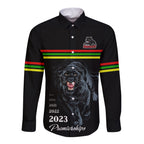 panther-premierships-long-sleeve-button-shirt-go-champions-2023-black-simple-style