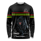 panther-premierships-long-sleeve-shirt-go-champions-2023-black-simple-style