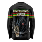 panther-premierships-long-sleeve-shirt-go-champions-2023-black-simple-style
