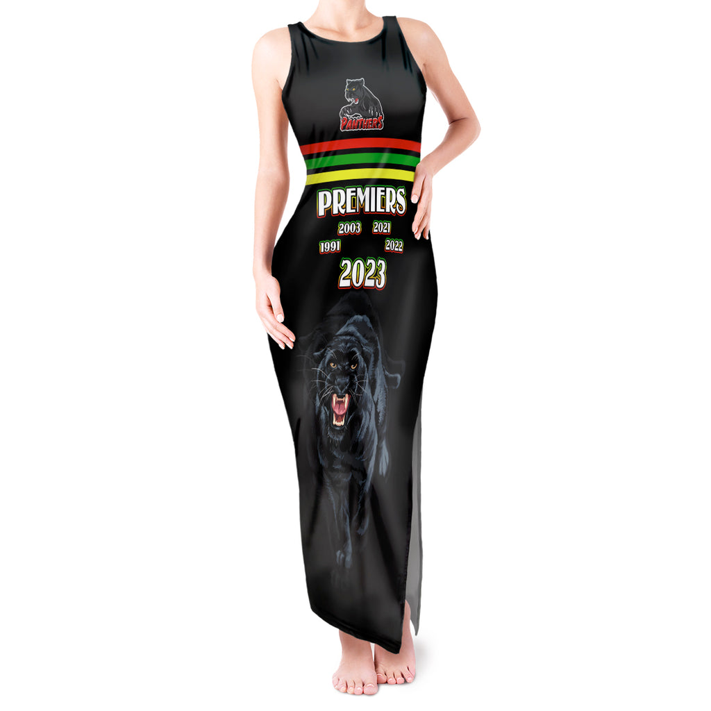 panther-premierships-tank-maxi-dress-go-champions-2023-black-simple-style