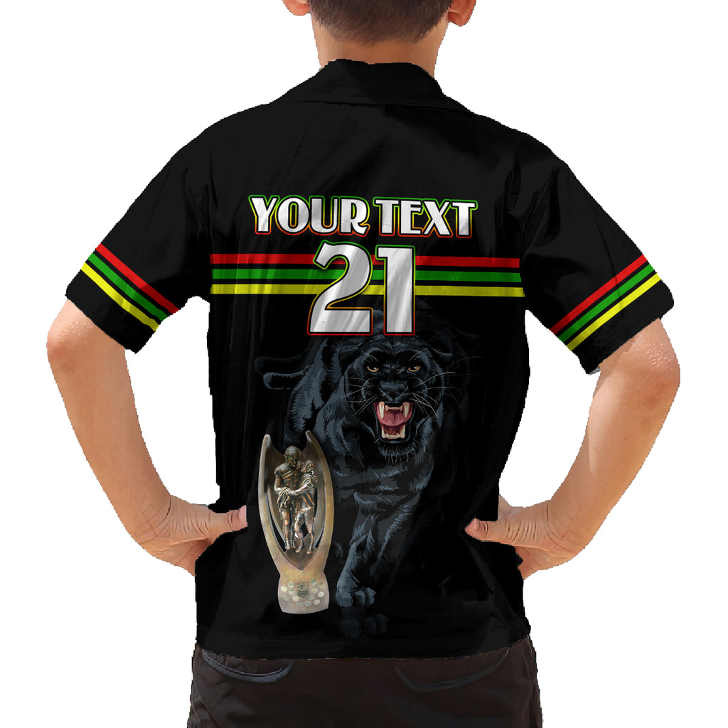 custom-panther-premierships-family-matching-tank-maxi-dress-and-hawaiian-shirt-go-champions-2023-black-simple-style