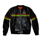 custom-panther-premierships-sleeve-zip-bomber-jacket-go-champions-2023-black-simple-style