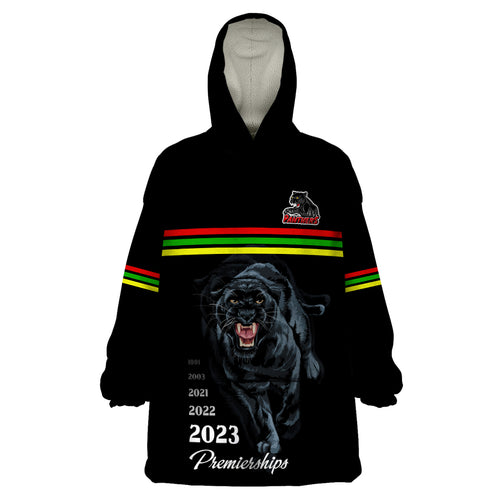 custom-panther-premierships-wearable-blanket-hoodie-go-champions-2023-black-simple-style
