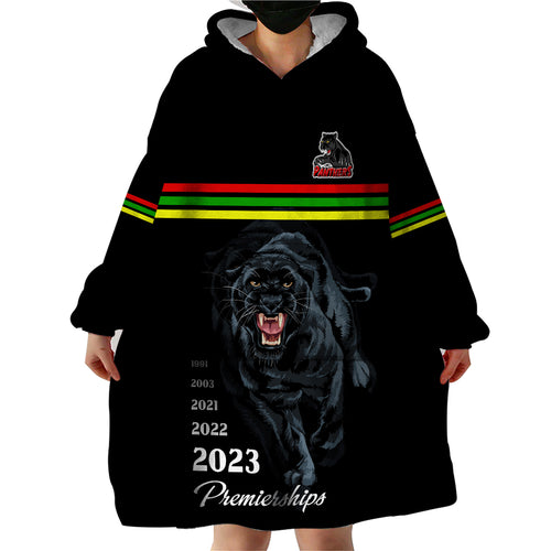 custom-panther-premierships-wearable-blanket-hoodie-go-champions-2023-black-simple-style