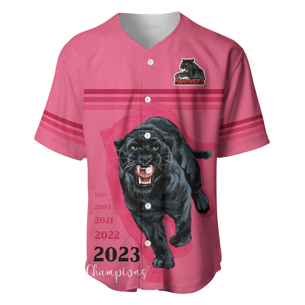 panther-premierships-baseball-jersey-go-champions-2023-pink-simple-style