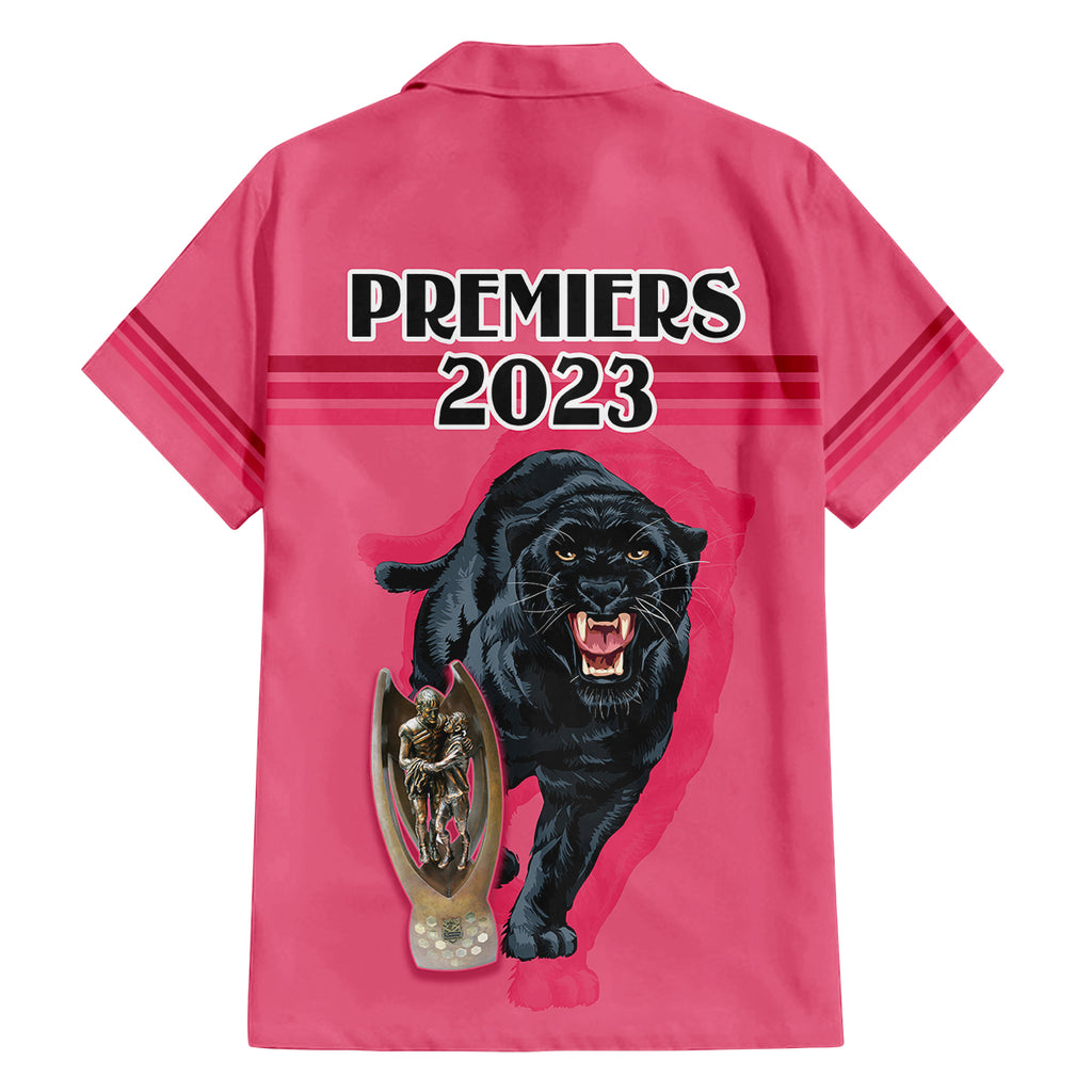 panther-premierships-family-matching-long-sleeve-bodycon-dress-and-hawaiian-shirt-go-champions-2023-pink-simple-style