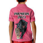 panther-premierships-kid-polo-shirt-go-champions-2023-pink-simple-style