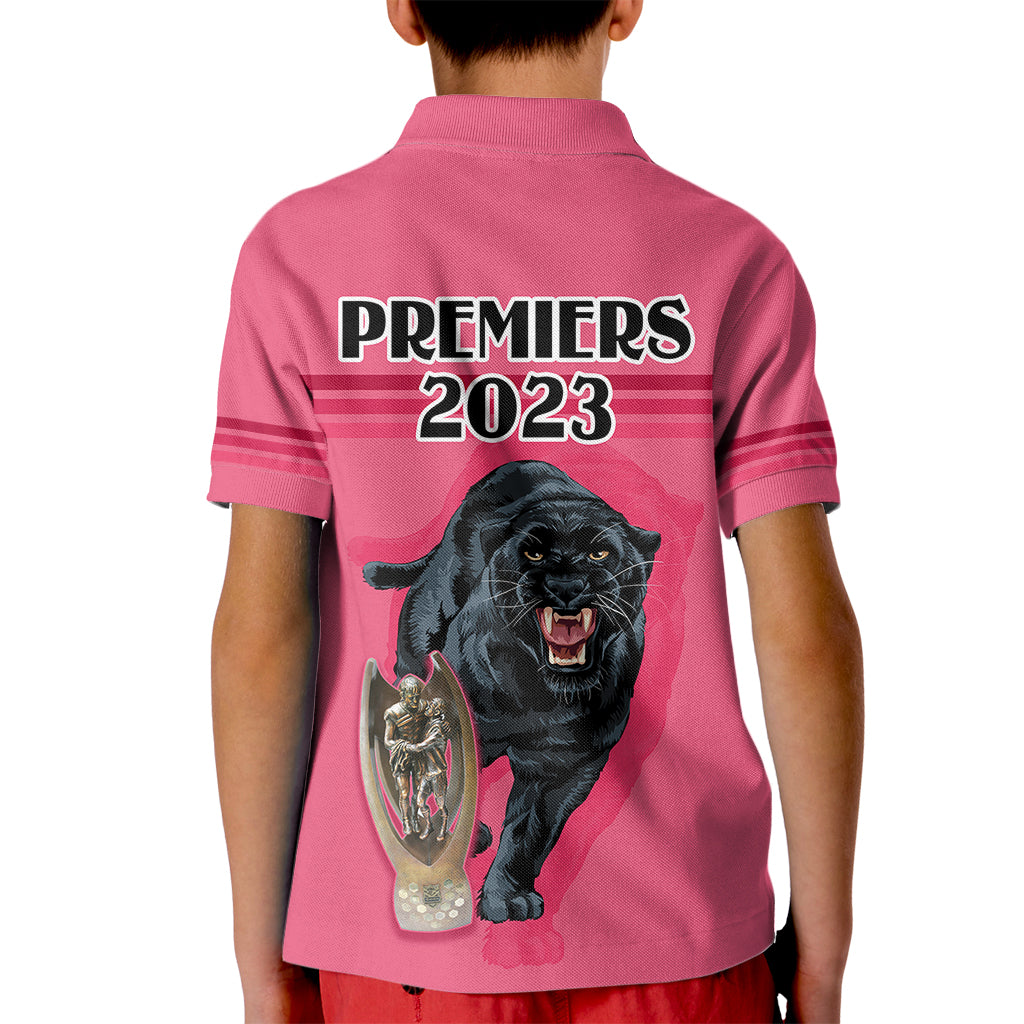 panther-premierships-kid-polo-shirt-go-champions-2023-pink-simple-style