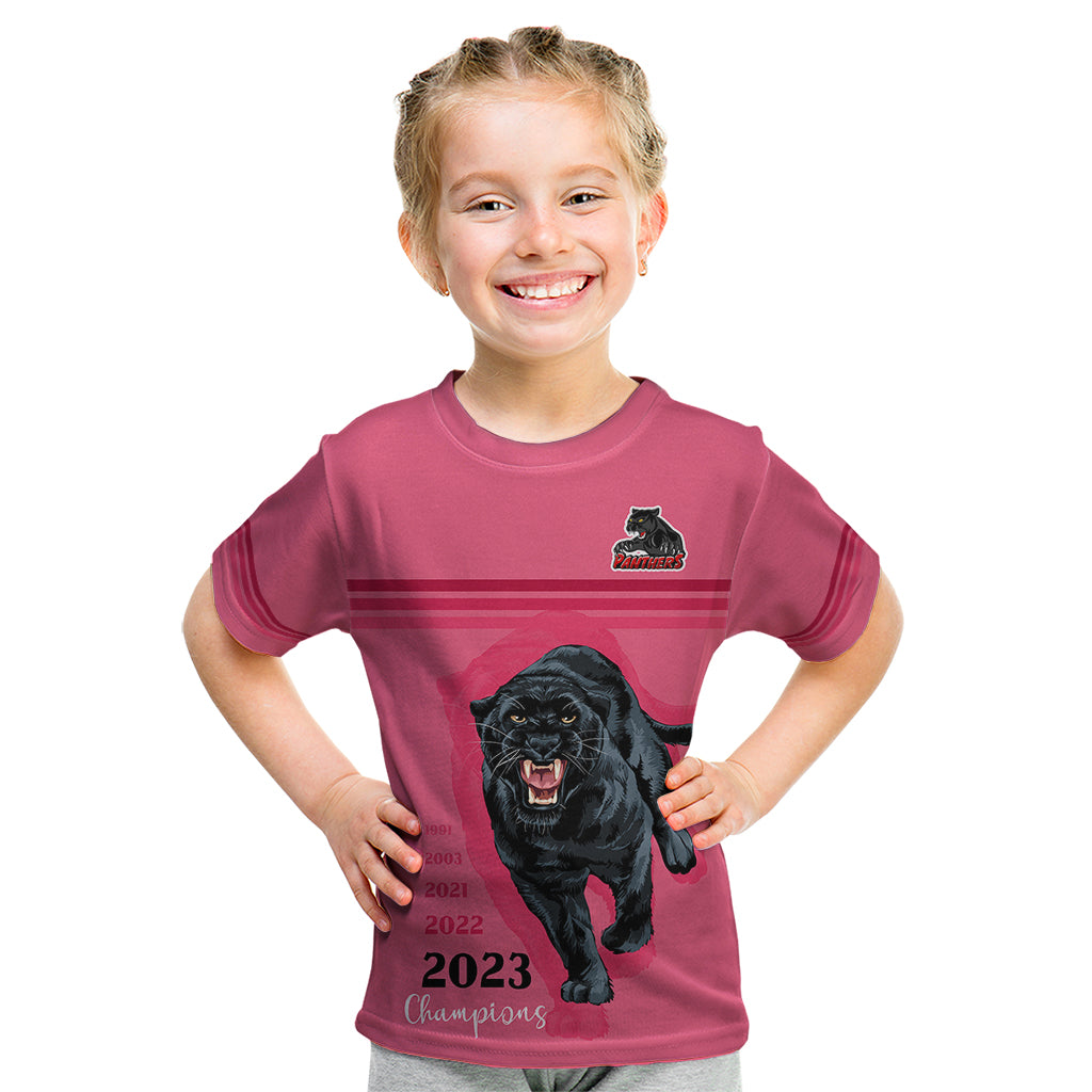 panther-premierships-kid-t-shirt-go-champions-2023-pink-simple-style