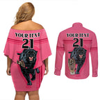 custom-panther-premierships-couples-matching-off-shoulder-short-dress-and-long-sleeve-button-shirts-go-champions-2023-pink-simple-style