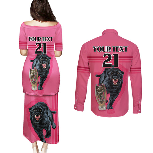 custom-panther-premierships-couples-matching-puletasi-dress-and-long-sleeve-button-shirts-go-champions-2023-pink-simple-style