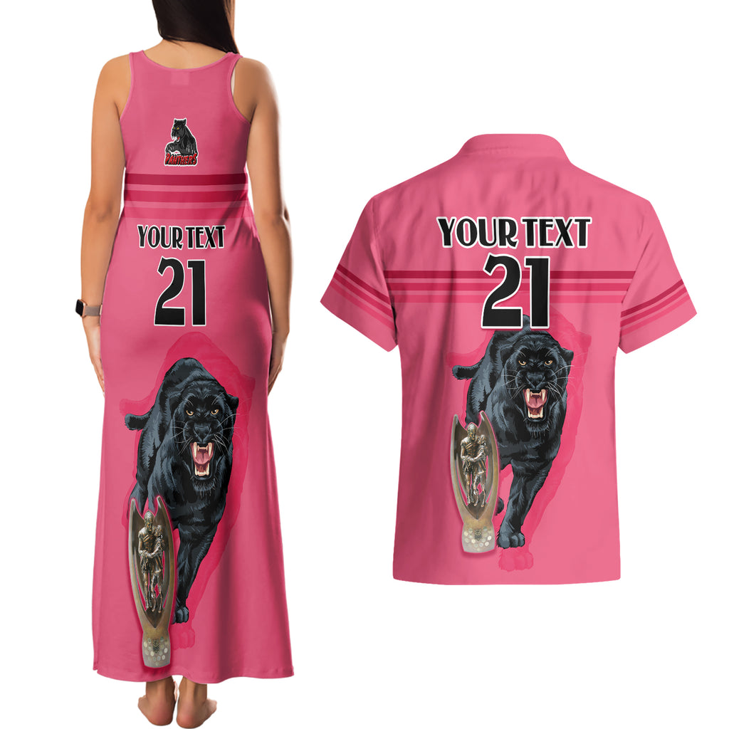 custom-panther-premierships-couples-matching-tank-maxi-dress-and-hawaiian-shirt-go-champions-2023-pink-simple-style
