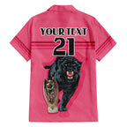 custom-panther-premierships-family-matching-long-sleeve-bodycon-dress-and-hawaiian-shirt-go-champions-2023-pink-simple-style