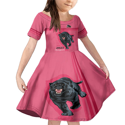custom-panther-premierships-family-matching-mermaid-dress-and-hawaiian-shirt-go-champions-2023-pink-simple-style