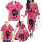 custom-panther-premierships-family-matching-off-shoulder-long-sleeve-dress-and-hawaiian-shirt-go-champions-2023-pink-simple-style
