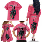 custom-panther-premierships-family-matching-off-shoulder-long-sleeve-dress-and-hawaiian-shirt-go-champions-2023-pink-simple-style