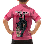custom-panther-premierships-family-matching-off-shoulder-maxi-dress-and-hawaiian-shirt-go-champions-2023-pink-simple-style