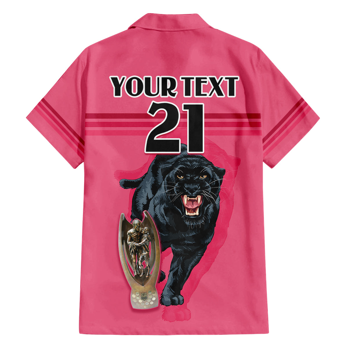 custom-panther-premierships-family-matching-summer-maxi-dress-and-hawaiian-shirt-go-champions-2023-pink-simple-style