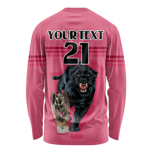 custom-panther-premierships-long-sleeve-shirt-go-champions-2023-pink-simple-style